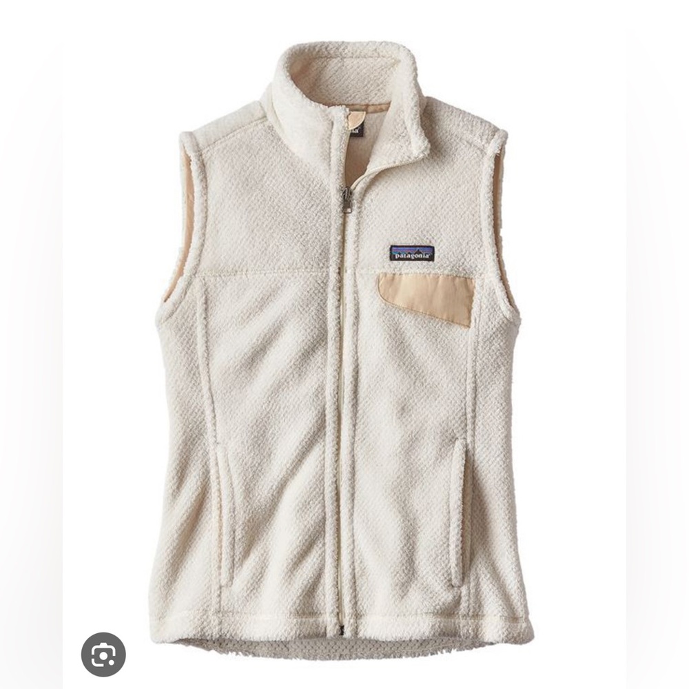 Patagonia Re Tool Vest in Cream and White